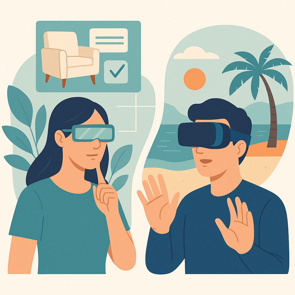 Réalité augmentée et virtuelle en action