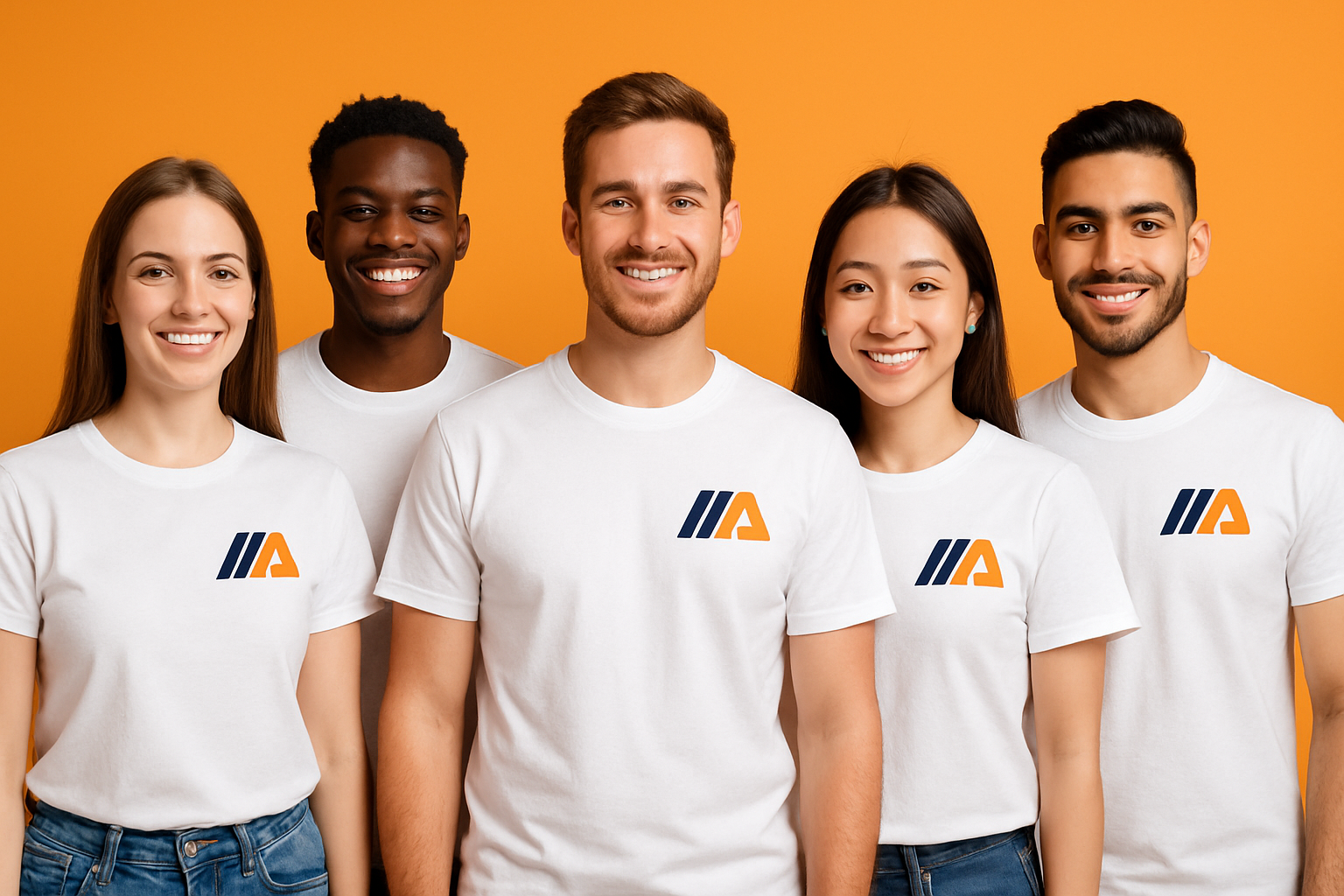Étudiante souriante en IA