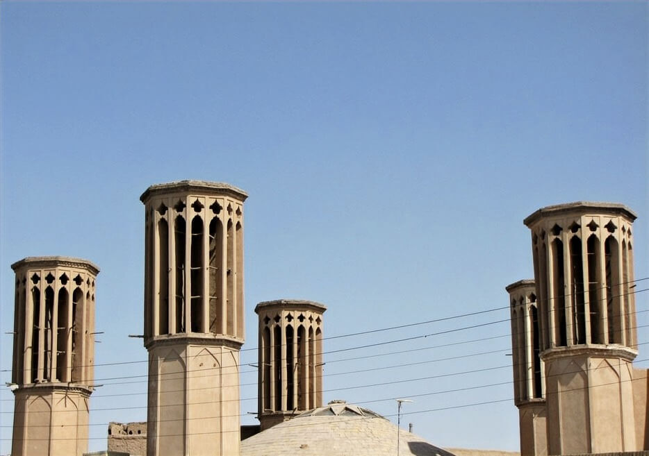 Badgir du centre désertique iranien, relevé 201