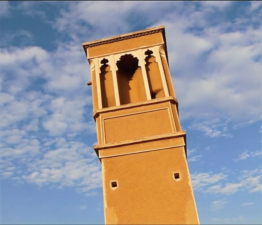 Badgir du centre désertique iranien, relevé 225